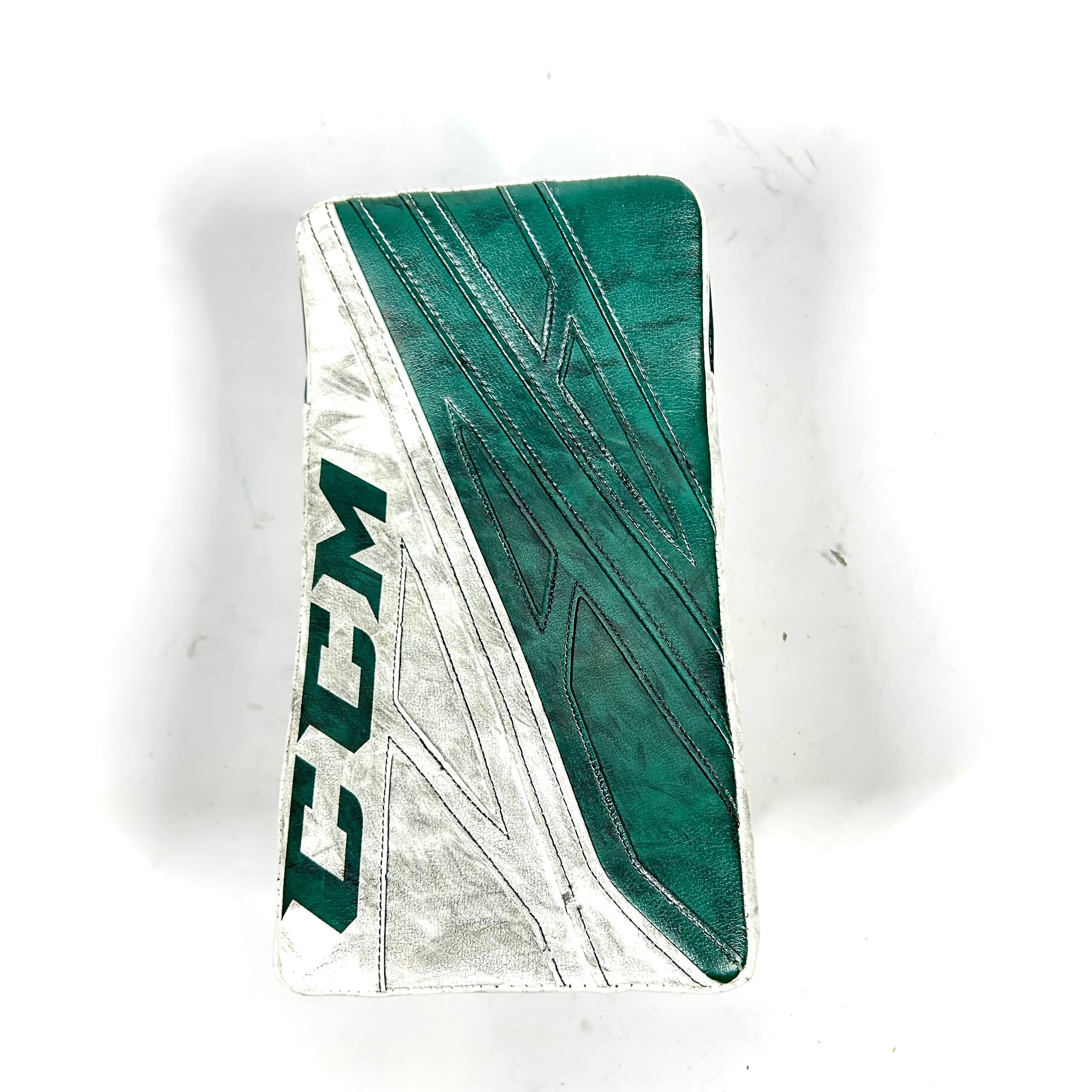 CCM Extreme Flex 4 - Bloqueur de gardien d'occasion (vert/blanc)